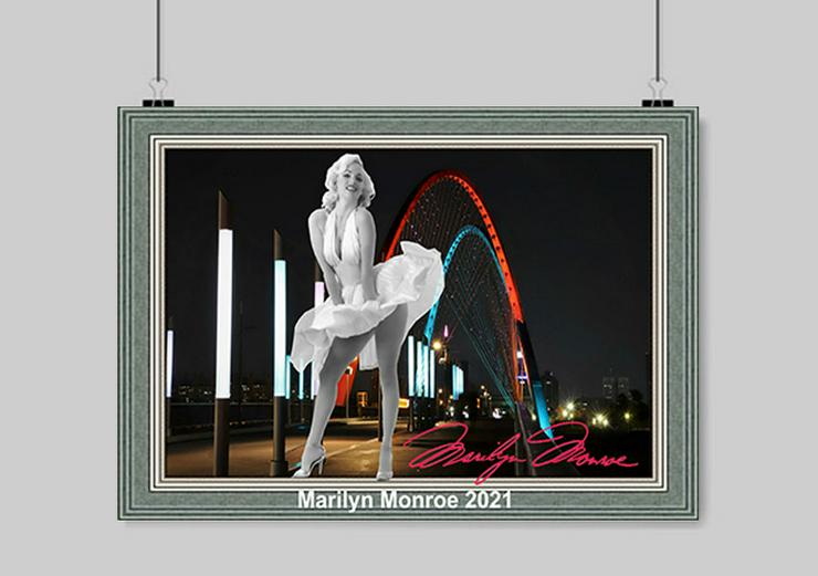 Bild 3: Marilyn Monroe 2021. 45x30 cm. Muss man haben! Souvenir. Wandbild. Geschenk. Andenken. Sammelobjekt. Deko. BRANDNEU!