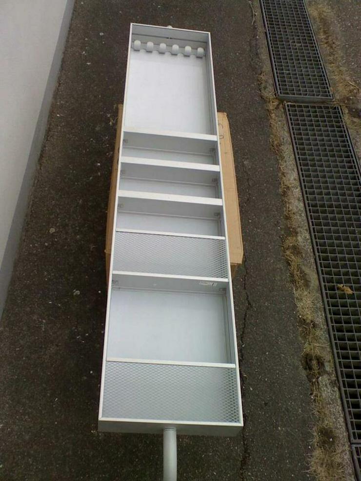 Bild 2: IKEA-Stolmen-Spiegel für Regal-System in silber , absolut neuwertig