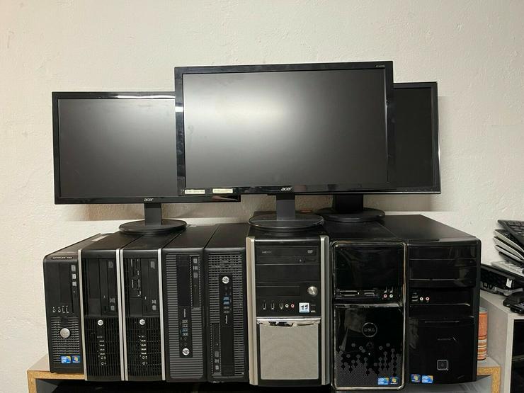 Bild 1: Biete Komplett PCs an - Einzelverkauf von Office - Multimedia PC