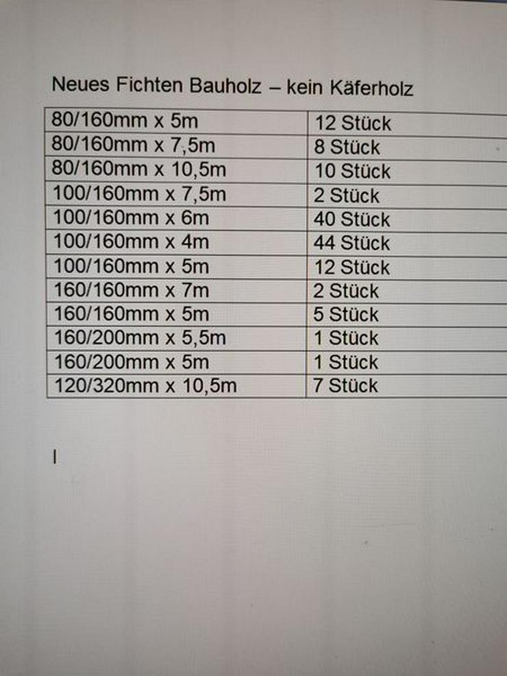 Fichtenbauholz - Weitere - Bild 3