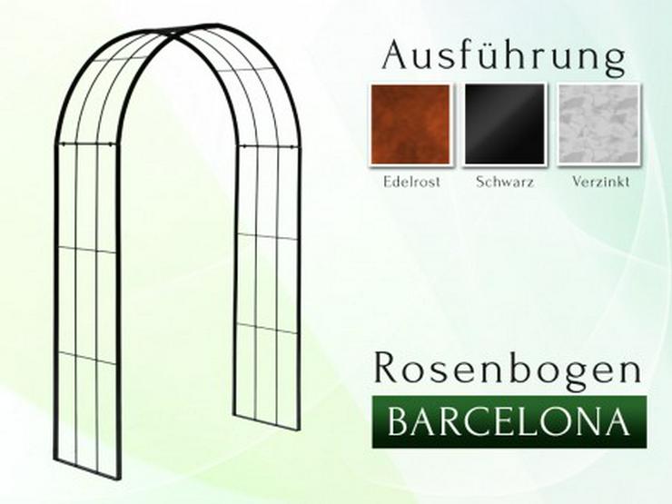 Eisen-, Metall- Rosenbogen Barcelona Breite 1,40-3,05m   