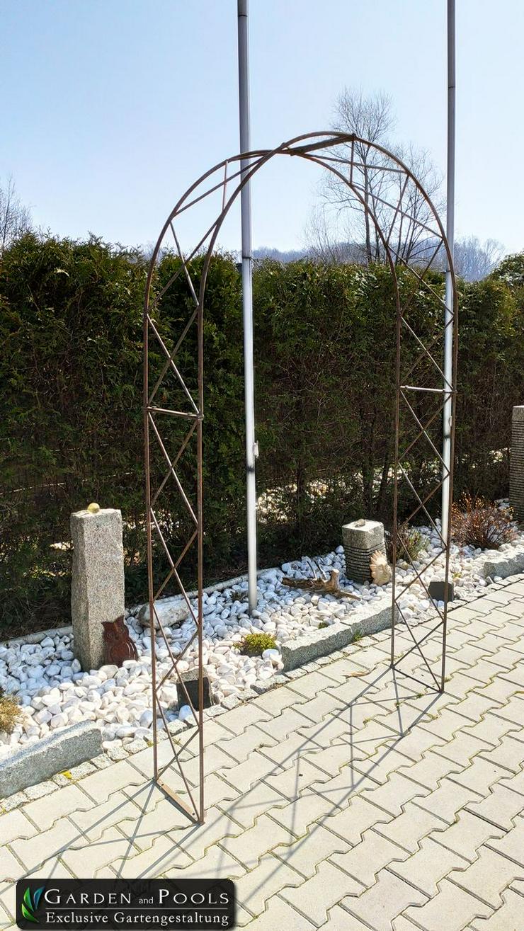 Bild 4: Eisen-, Metall- Gartenbogen VENLO Breite 1,2 oder 1,5 m
