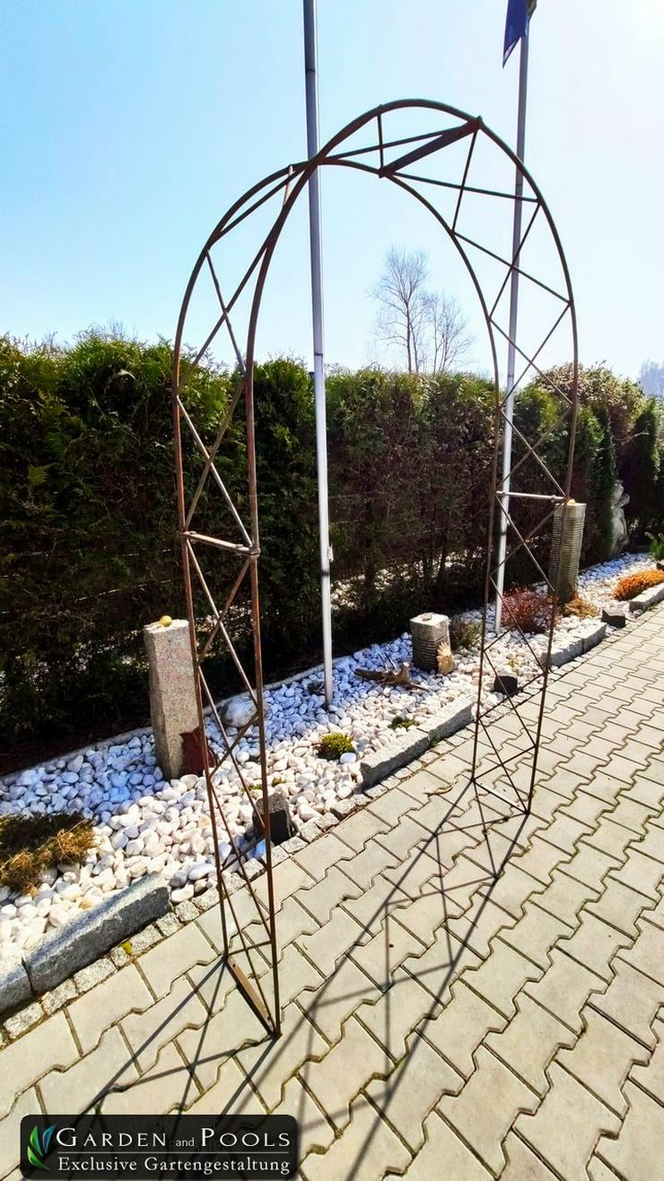 Bild 6: Eisen-, Metall- Gartenbogen VENLO Breite 1,2 oder 1,5 m