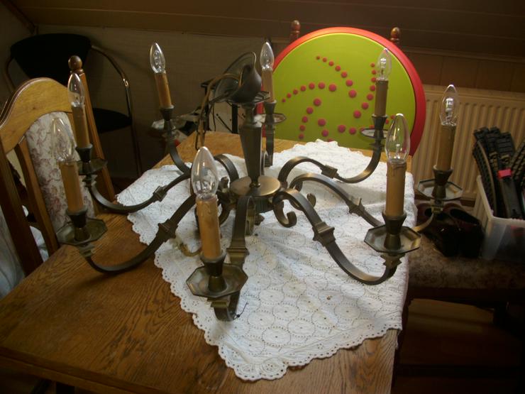Bild 2: Kronleuchter  -Lampe -Antik 