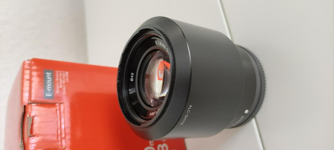 Sony 50 mm F 1.8 E-Mount  - Objektive, Filter & Zubehör - Bild 3
