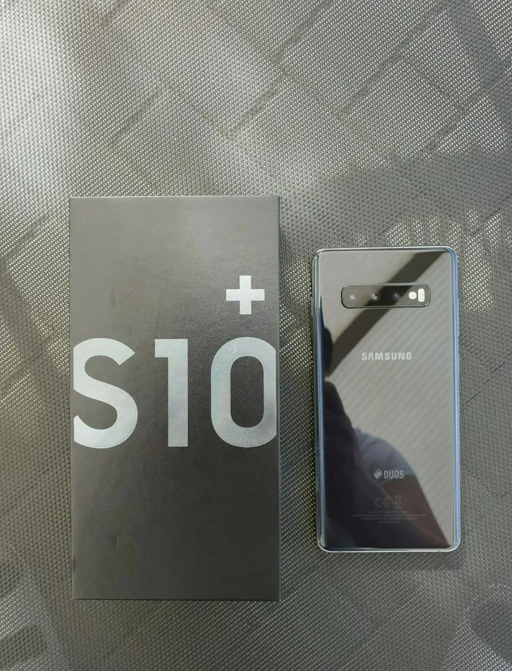 Samsung Galaxy S10+ mit 128 GB in Prism Black - Handys & Smartphones - Bild 1