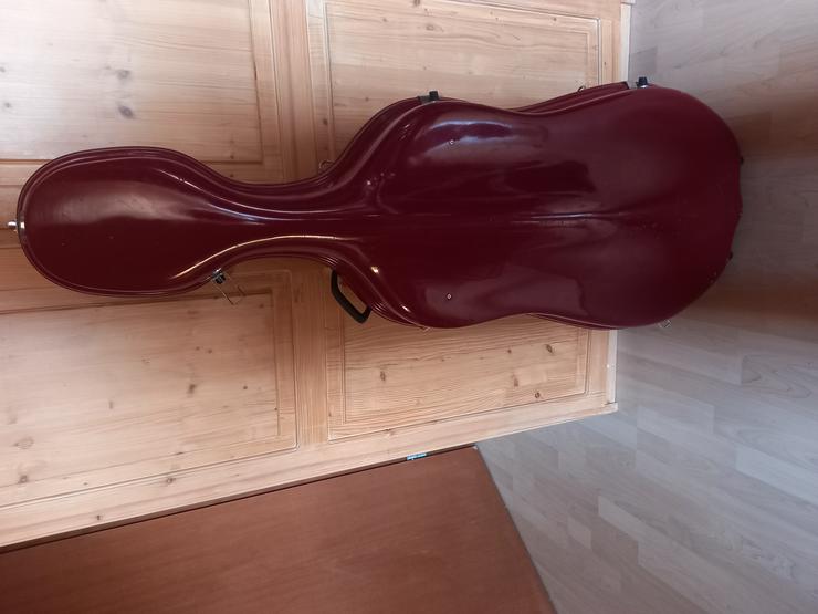 Cello-Koffer, rot, 1/1