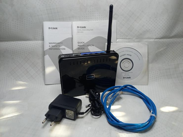 D-Link DIR-300 Wireless G Router DIR-300, komplett, nw.