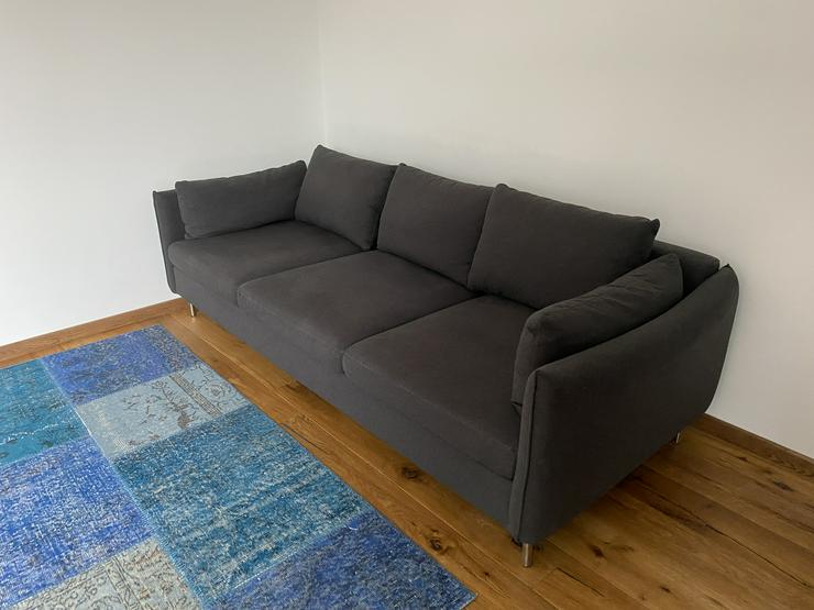 Bild 2: Vento 3-Sitzer Sofa, Sterlinggrau
