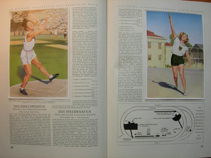 Bild 12: Die OLYMPISCHEN SPIELE 1932 (original historisches Buch)