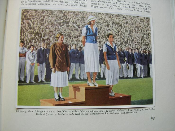 Bild 13: Die OLYMPISCHEN SPIELE 1932 (original historisches Buch)