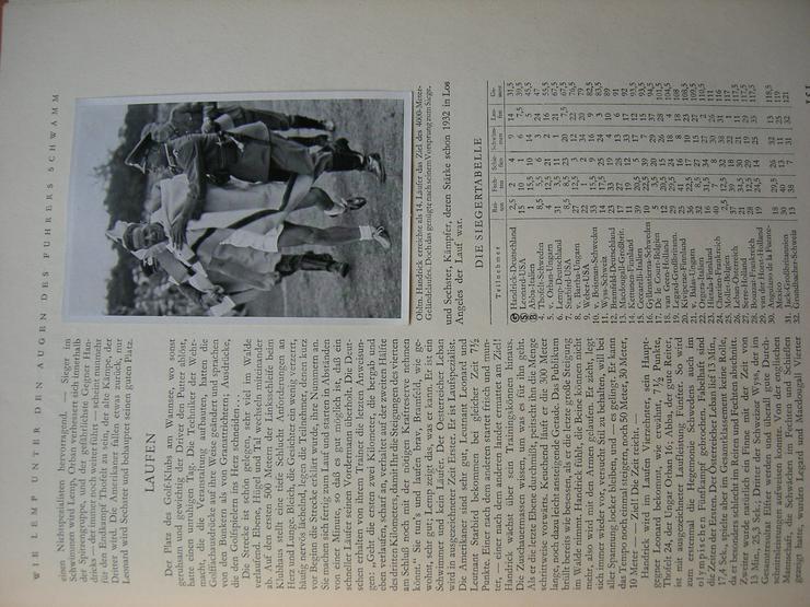 OLYMPIA - BÜCHER (historisch) von 1932 und 1936 - Sport - Bild 10