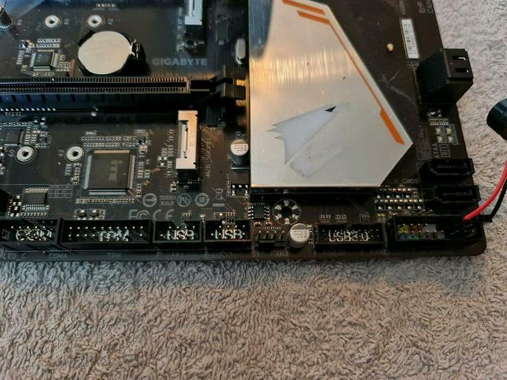 Bild 3: ASUS AORUS B450 ELITE Mainboard + Ryzen 5 2600x CPU +16GB