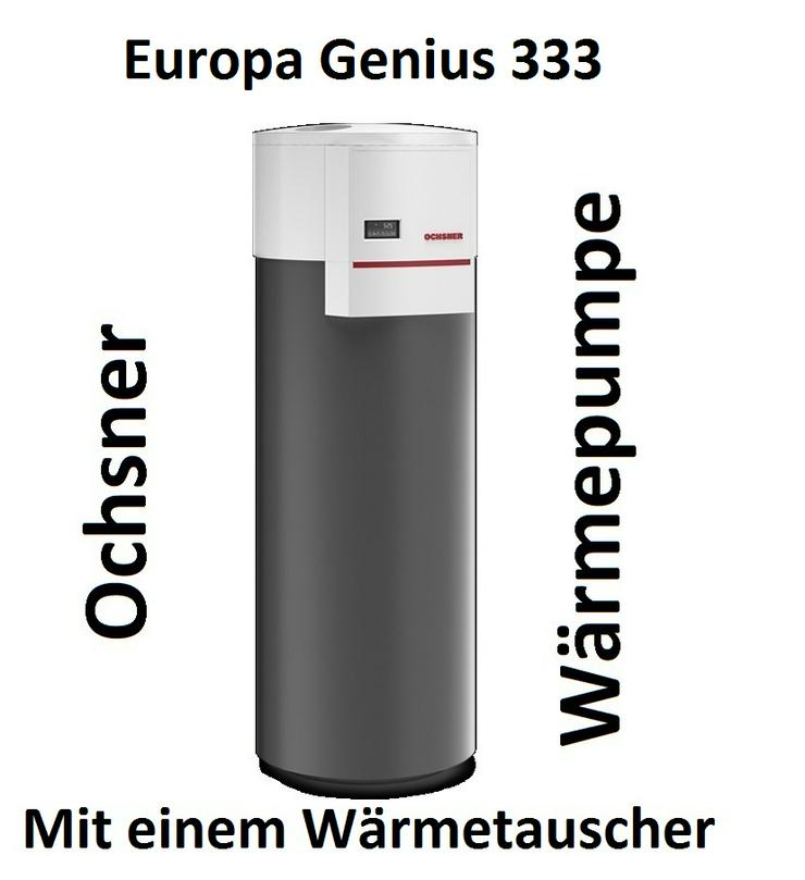 Bild 1: 1A OCHSNER Europa 333 Genius Luft Warmwasser Wärmepumpe + Speicher