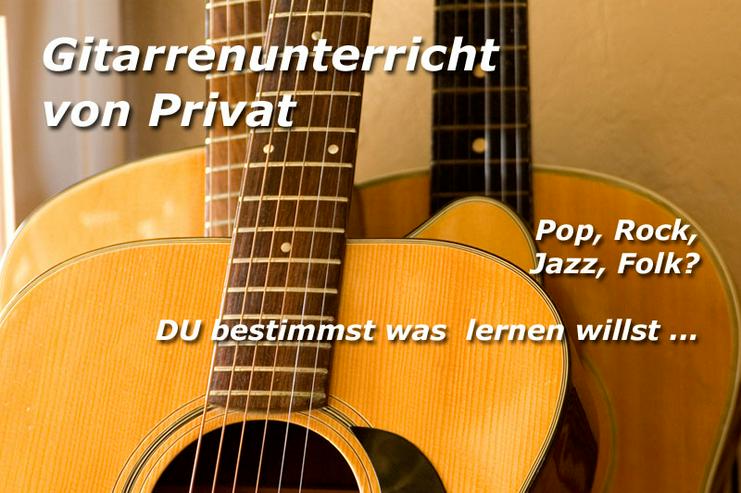 Gitarrenunterricht von privat (auch online) - Instrumente - Bild 1