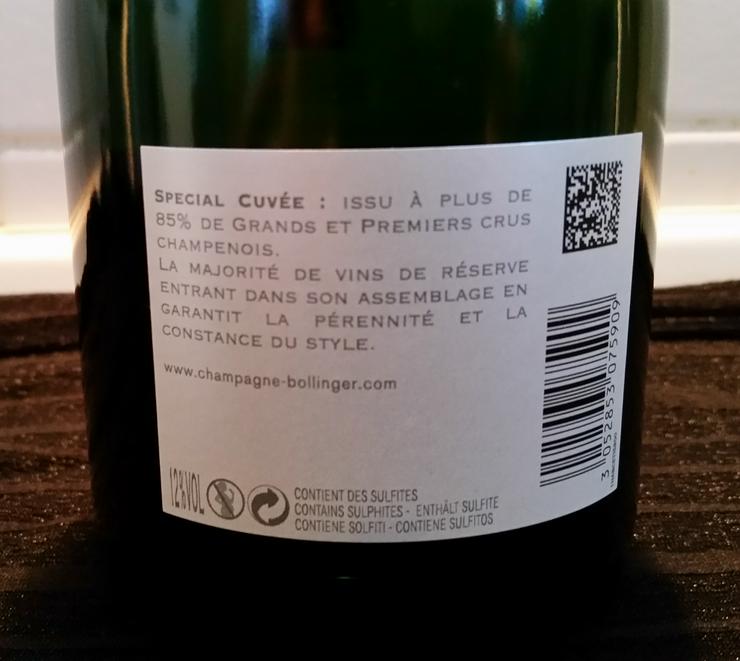 Bild 2: Bollinger Champagner Special Cuvée Brut, 0,75l, 12%, neu