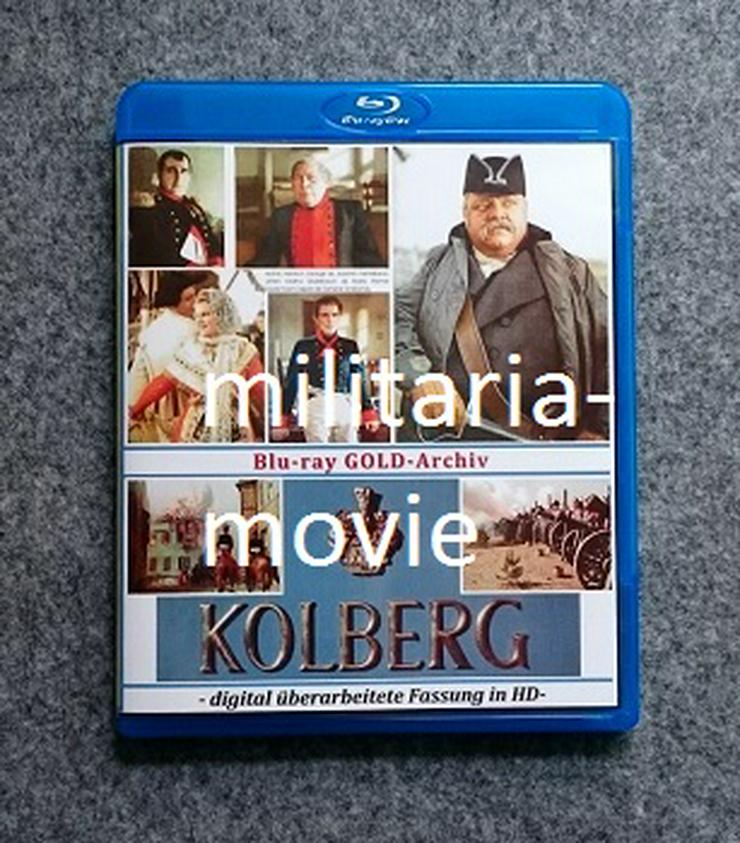 Kolberg 1945 Film Blu-ray in HD Gold-Archiv, Agfacolor Farbilm Untergang 1945 UNCUT! keine DVD  - DVD & Blu-ray - Bild 1
