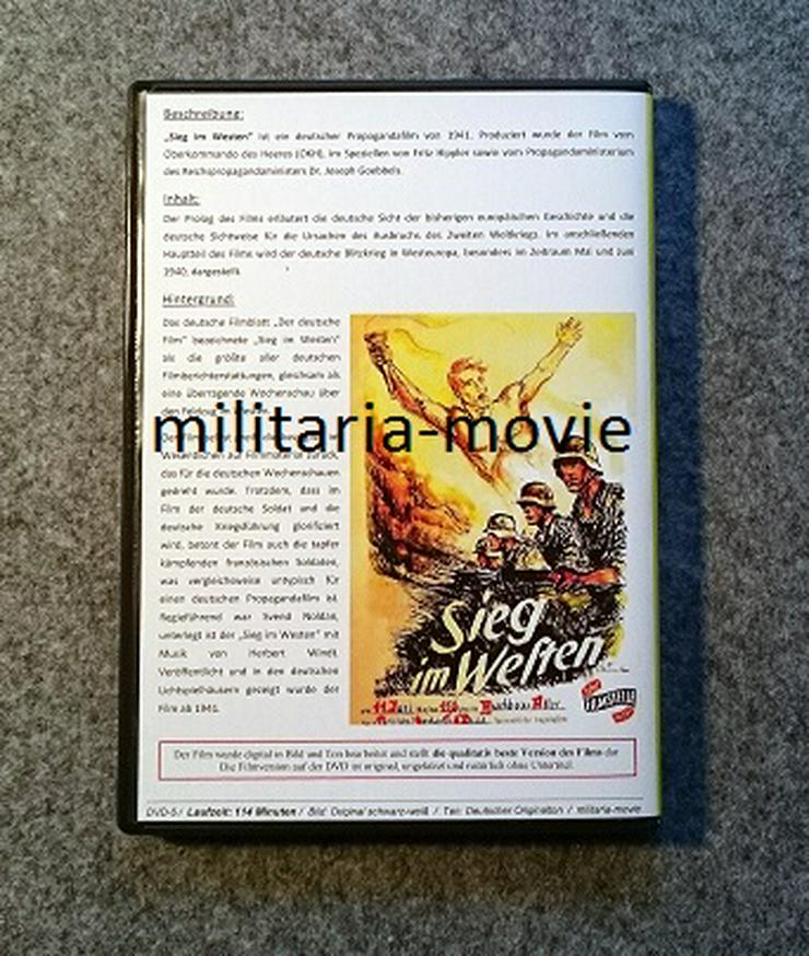 Sieg im Westen DVD Gold-Archiv, Film 1940 UNCUT! - DVD & Blu-ray - Bild 2