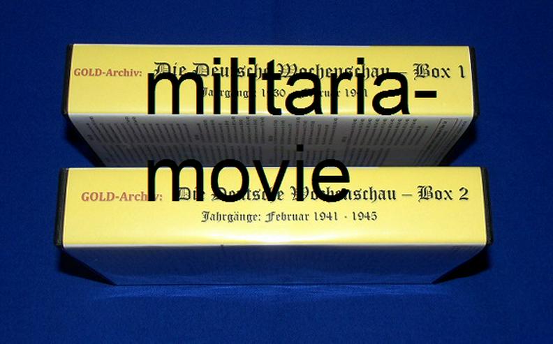 Ufa Die Deutsche Wochenschau Archiv, DVD Gold-Archiv, Wochenschauen 18 DVDs in 2 Boxen, 1930-1945 inkl. 61 HD-Filmen, UNCUT! - DVD & Blu-ray - Bild 3