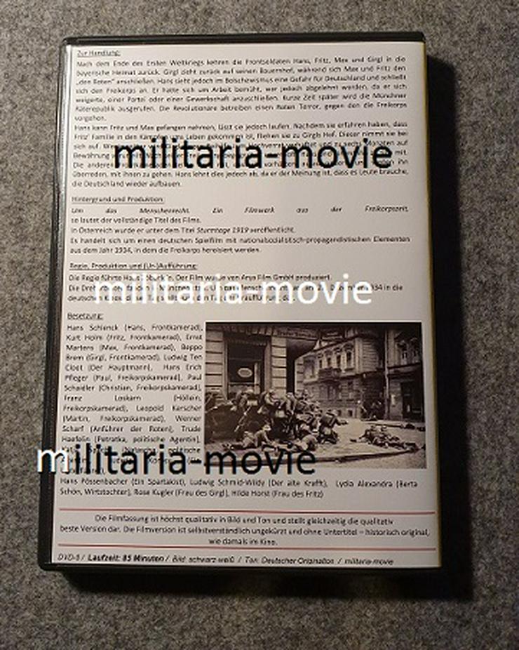 Bild 2: Um das Menschenrecht DVD Gold-Archiv, Ein Film aus der Freikorpszeit 1934, Sturmtage 1919, UNCUT!