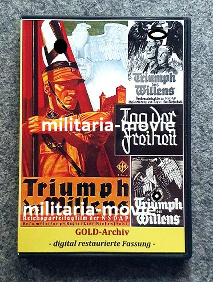 Triumph des Willens + Tag der Freiheit!, DVD Gold-Archiv, Riefenstahl Reichsparteitag 1934 + 1935, Trilogie Teil 2+3, UNCUT!
