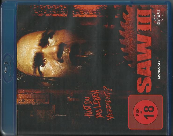 Bild 2: SAW III - HAST DU DAS LEBEN VERDIENT? - BLU-RAY € 3 - NEUWERTIG