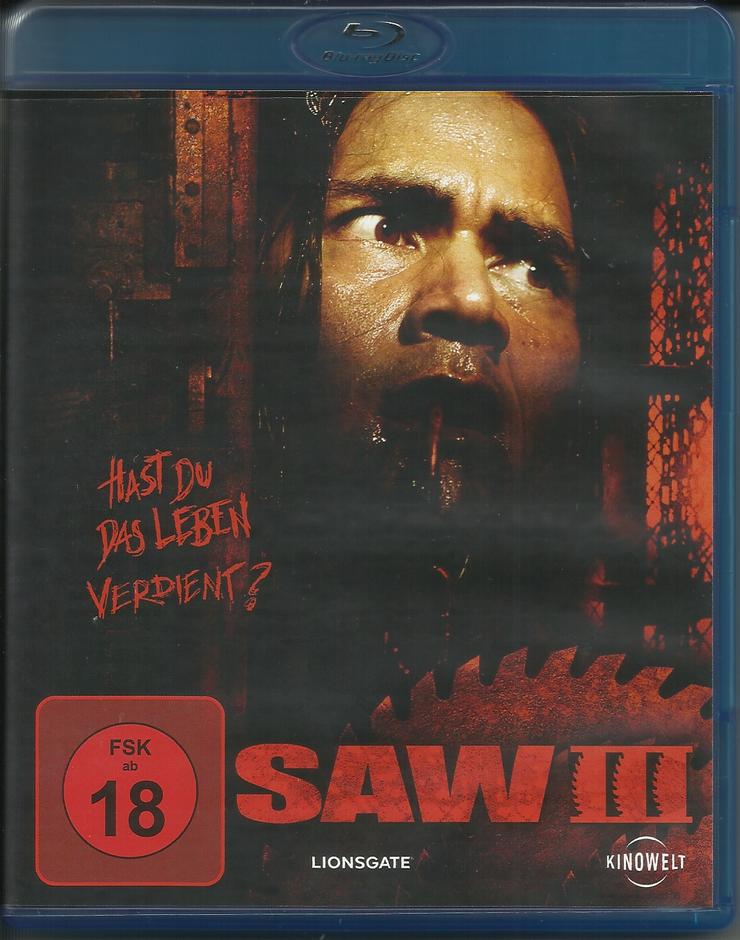SAW III - HAST DU DAS LEBEN VERDIENT? - BLU-RAY € 3 - NEUWERTIG