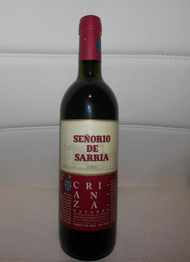 Crianza Navarra Senorio de Sarria 1993 spanischer Rotwein