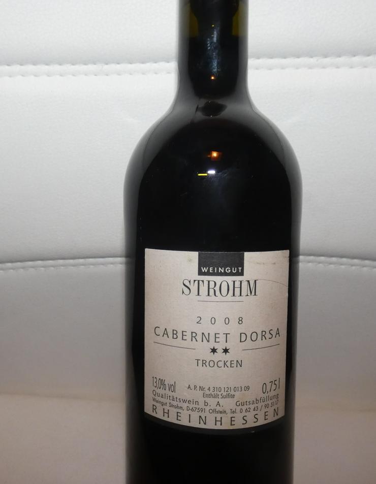 Bild 4: Cabernet Dorsa 2008 Weingut Strohm