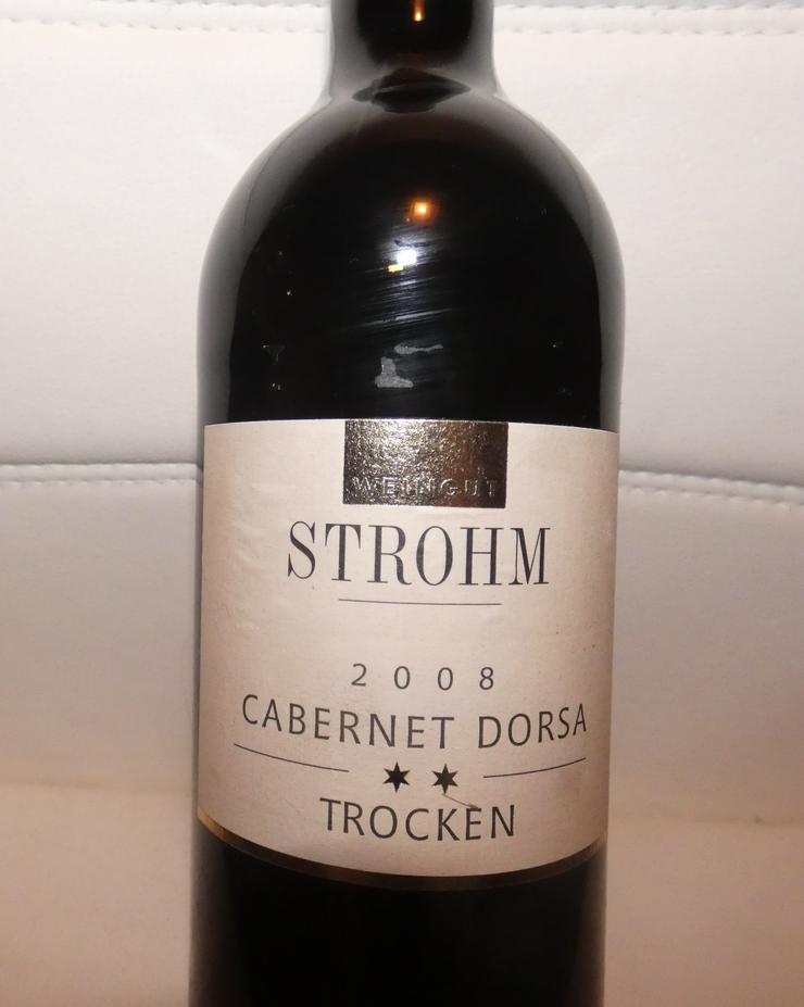 Cabernet Dorsa 2008 Weingut Strohm - Wein aus Spanien - Bild 2