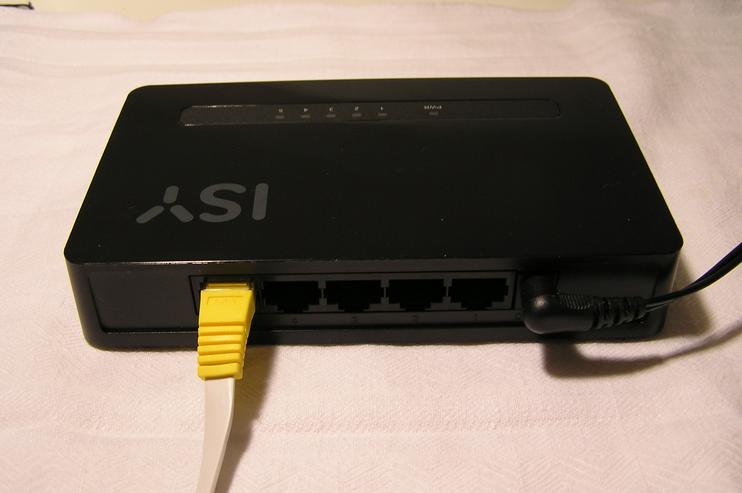 Bild 2: Ethernet-Switch 5-Port von ISY