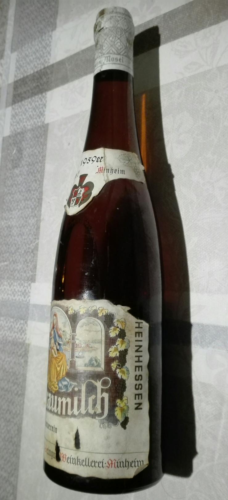 Bild 2: Weinflasche 1959 Liebfraumilch