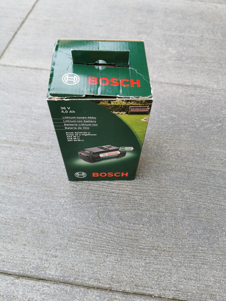 Nagelneue Bosch 36 V 4,0 Ah Lithium Ionen Akku - Weitere - Bild 2