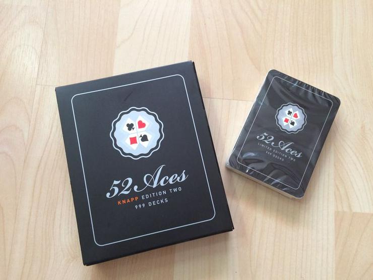 Poker Deck Sammelkarten 52Aces Limited Edition Two - Aufkleber, Schilder & Sammelbilder - Bild 2