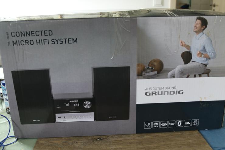 Grundig Connected Micro HIHI System, CMS 1000 BT, FB  - Stereoanlagen & Kompaktanlagen - Bild 1