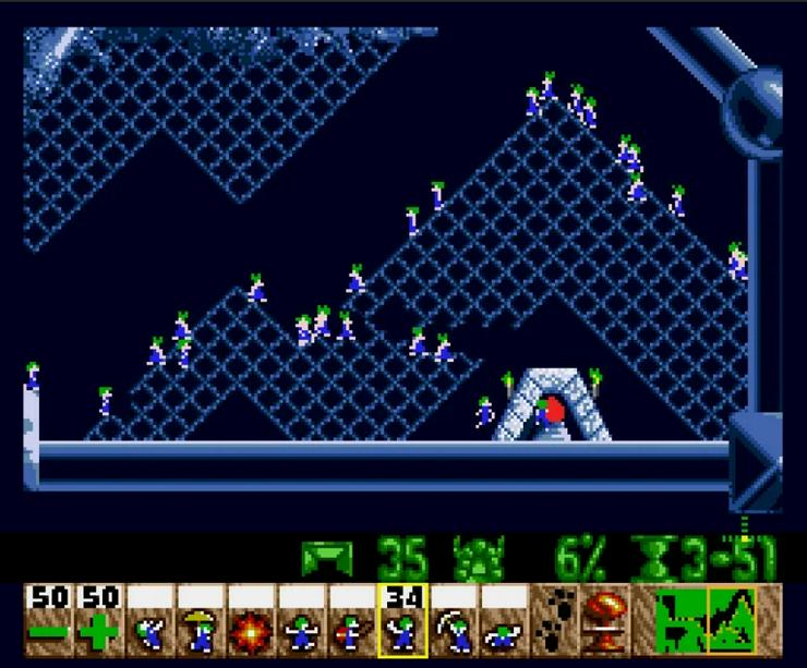 Lemmings Sega Mega Drive - Weitere Games - Bild 4
