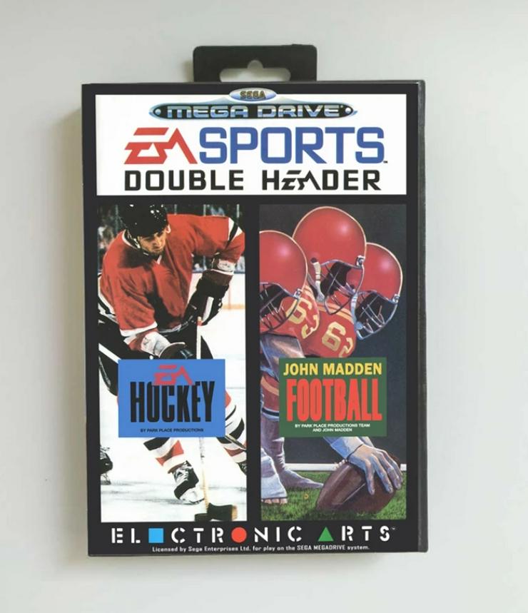 EA Sports Double Header Sega MD - Weitere Games - Bild 2