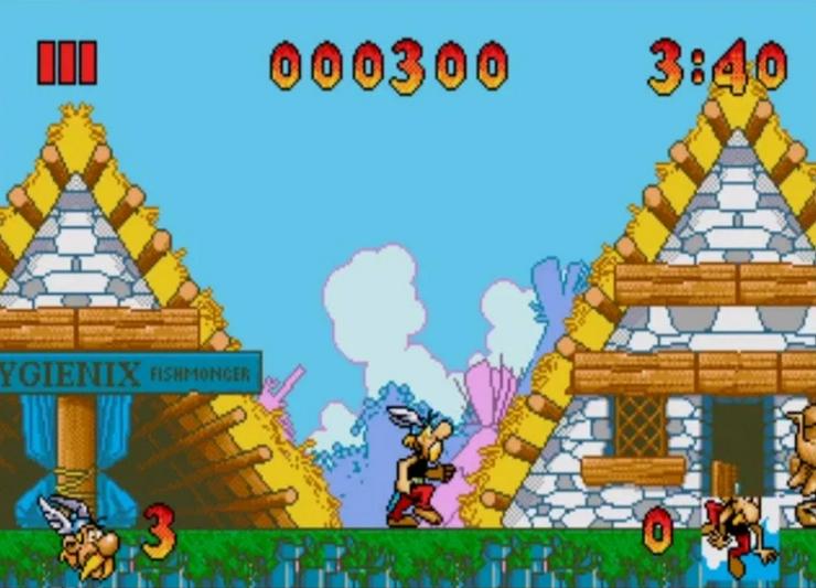 Asterix The Great Rescue  Sega MD