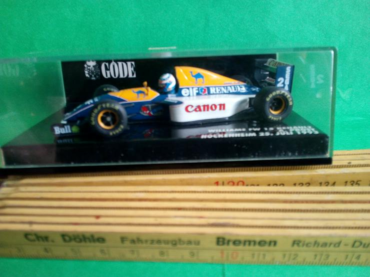 Bild 8: 9 Formel-1-Modelle, 1992-1993, Göde, 1:43