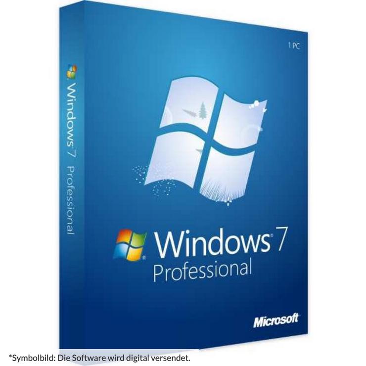 Microsoft Windows 7 Professional Pro (Audit-Sicher) - Betriebssysteme - Bild 1