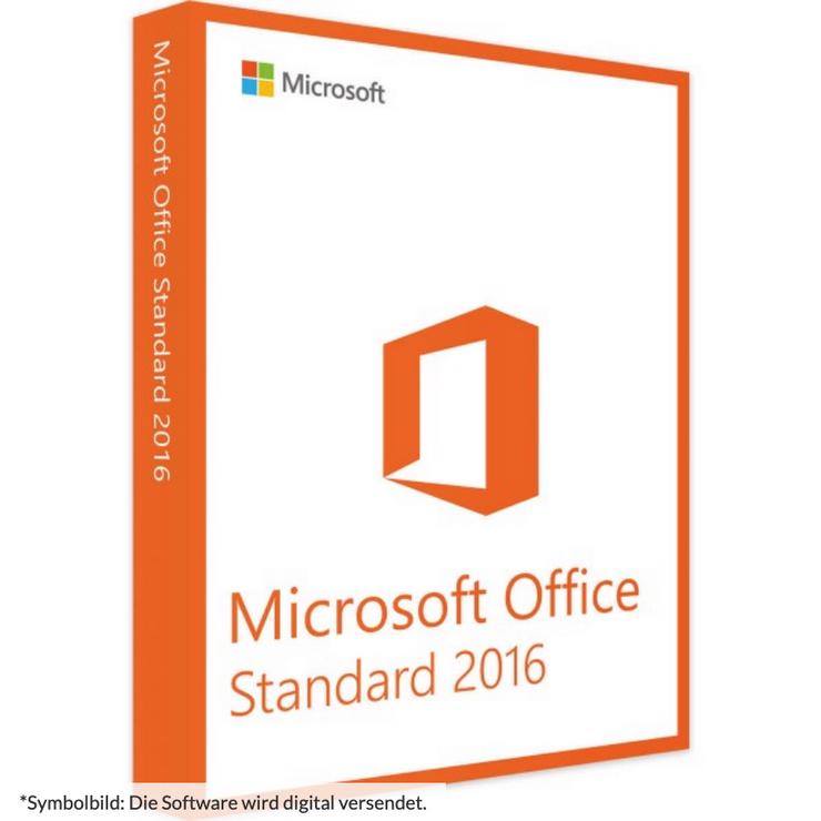  Microsoft Office 2016 Standard  - Office & Datenbearbeitung - Bild 1