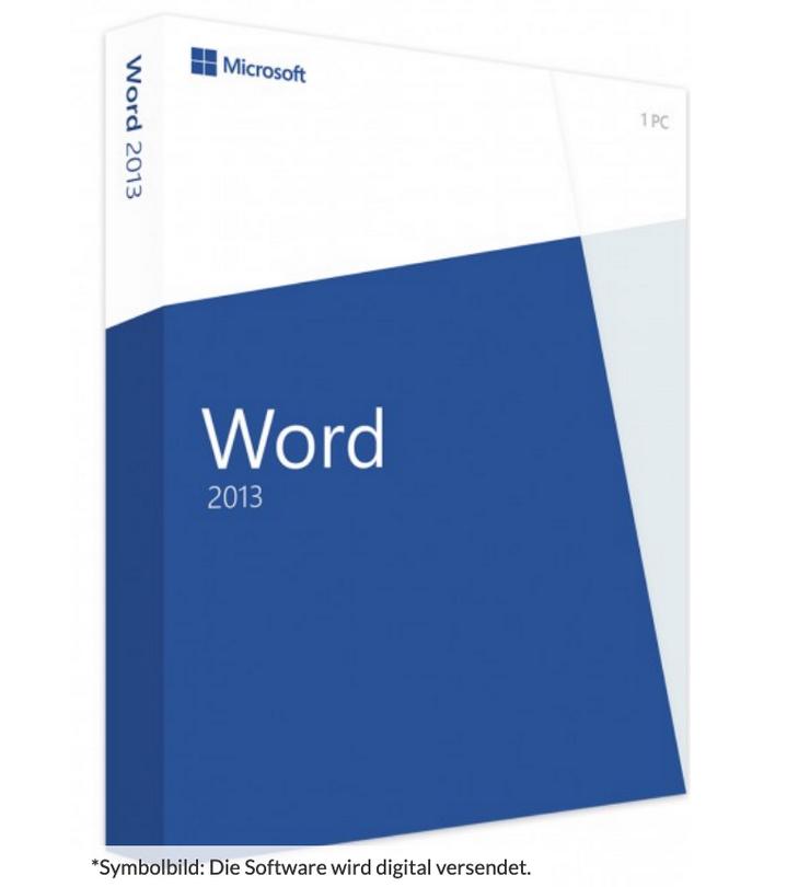 Microsoft Word 2013 - Office & Datenbearbeitung - Bild 1
