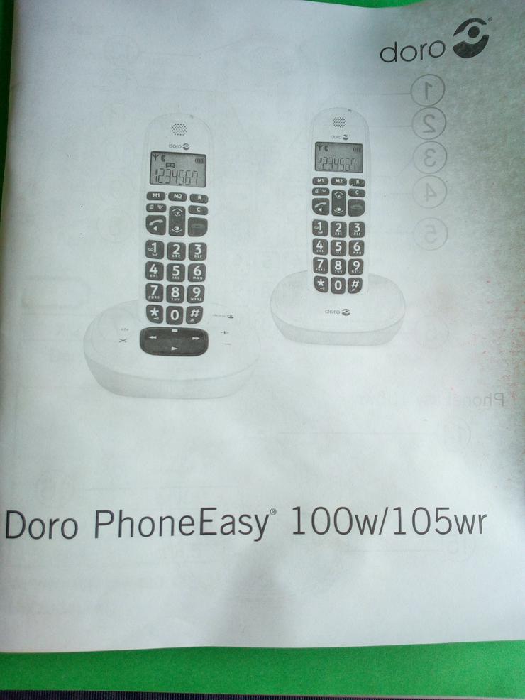 Schnurloses Telefon mit extra großen Tasten - Festnetztelefone - Bild 4