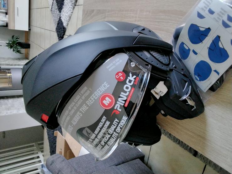 Sturzhelm Motorradhelm Shark Evo GT mattschwarz neu unbenutzt  - Helme - Bild 2
