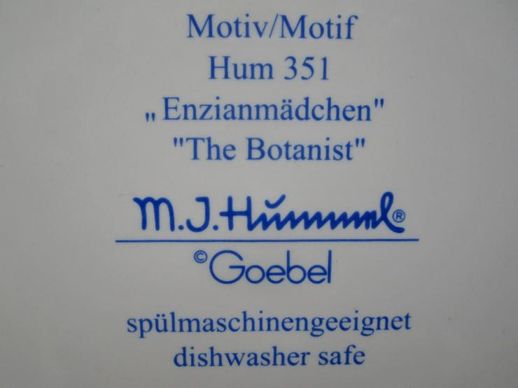 Hummel HUM 315 & 351 flache Teller Ø 21cm Kuchenteller - Geschirr & Wandteller - Bild 7