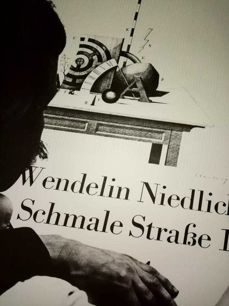 Bild 4: Stuttgart 1976 Meckseper Ausstellung Plakat Niedlich