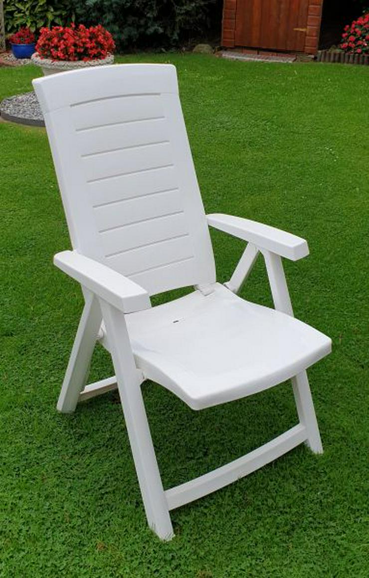 Kunststoff-Klappstühle weiß - Stühle - Bild 2