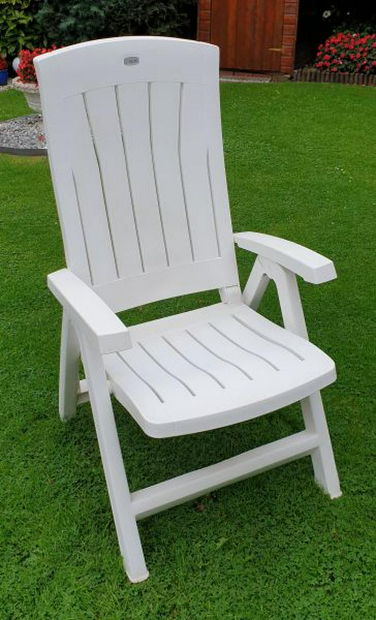 Kunststoff-Klappstühle weiß - Stühle - Bild 3