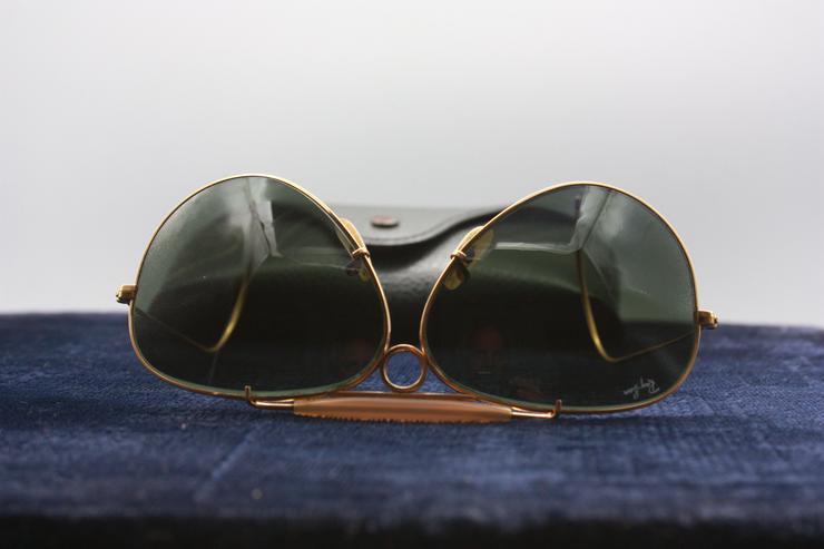 Ray Ban USA  Aviator Shooters Sonnenbrille 1980 - Sonnenbrillen - Bild 4
