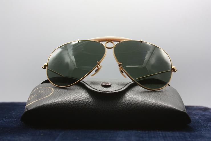 Ray Ban USA  Aviator Shooters Sonnenbrille 1980